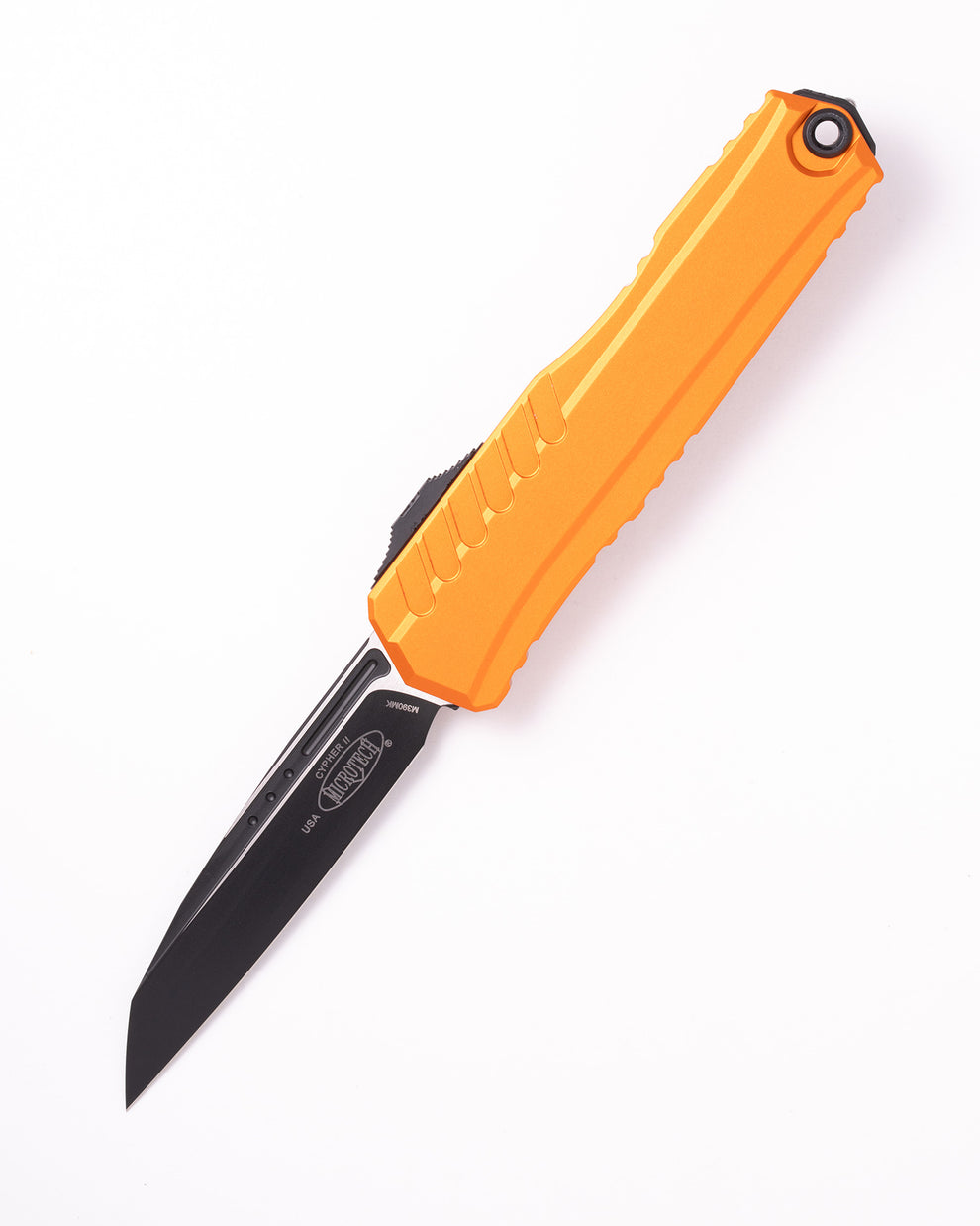 Microtech Gear CYPHER II S/E BLACK STANDARD ORANGE (1241-1OR)