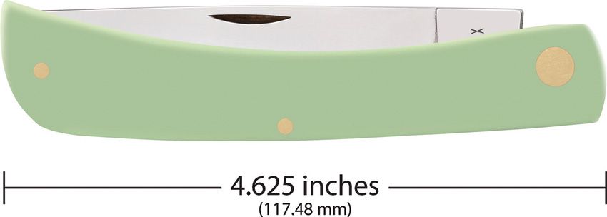 Case Cutlery Sod Buster Mint Green