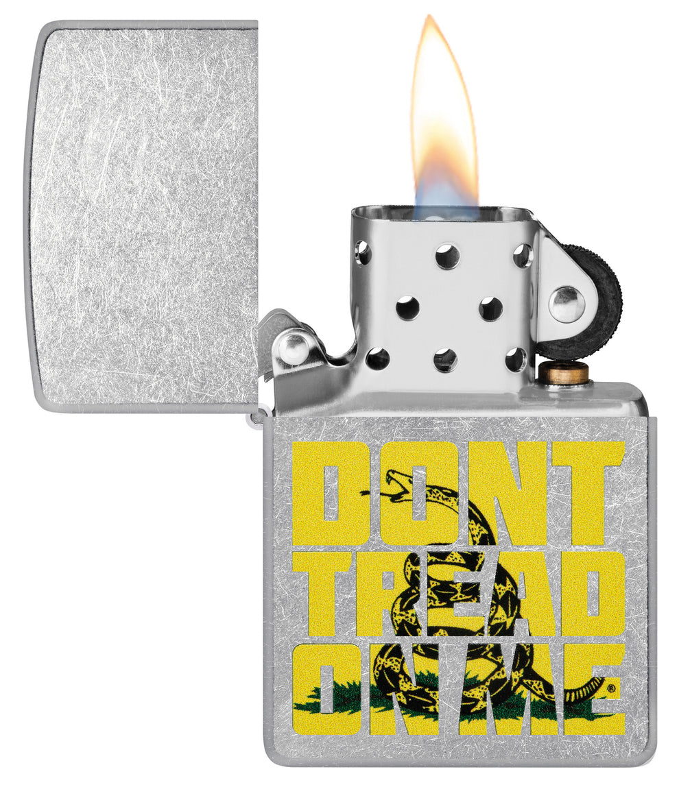 ZIPPO Dont Tread on Me® Snake Design