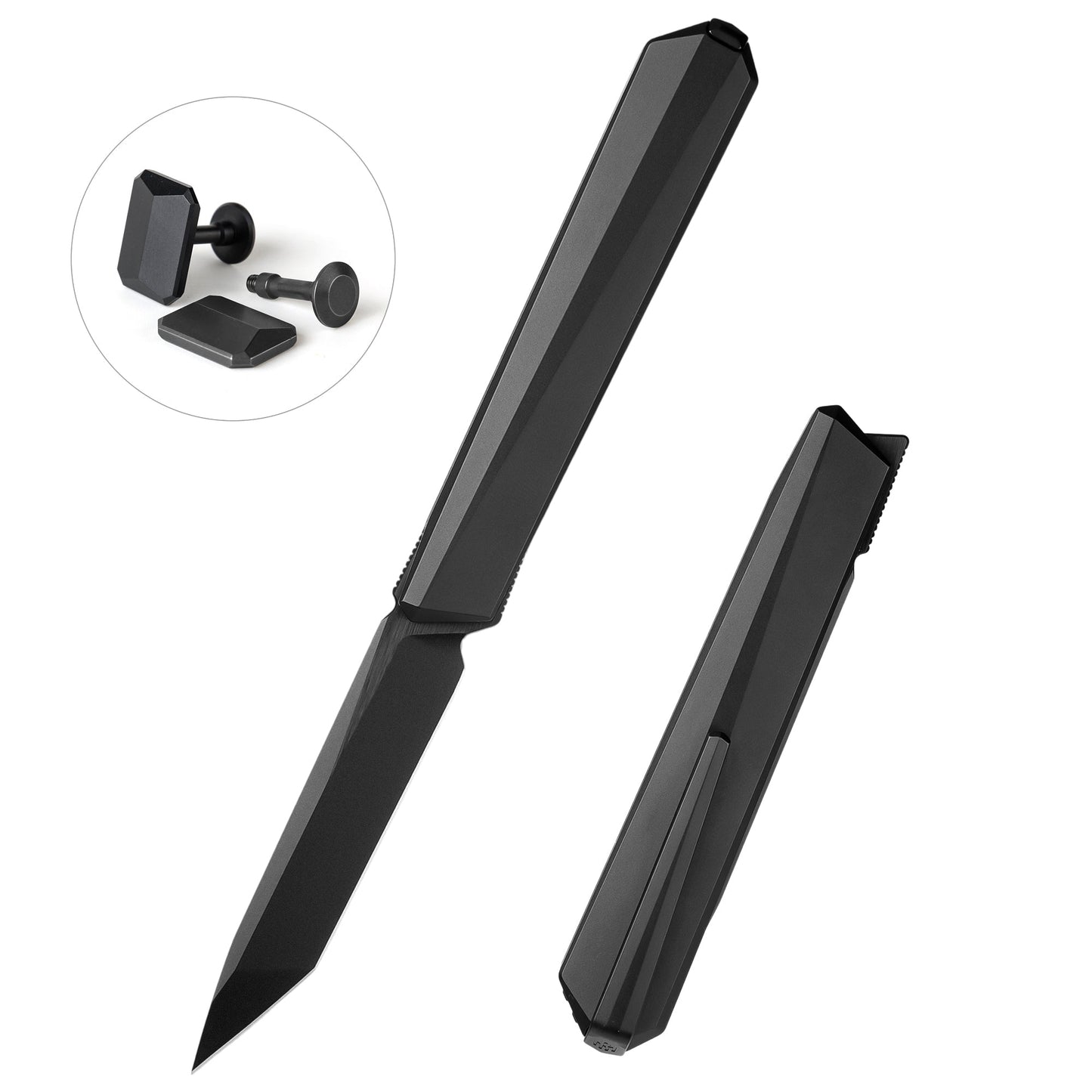 REMETTE RT-ELIGO Knife M390 Blade Titanium Handle Liner Lock Folding Pocket Outdoor Camping EDC Knife EGA1