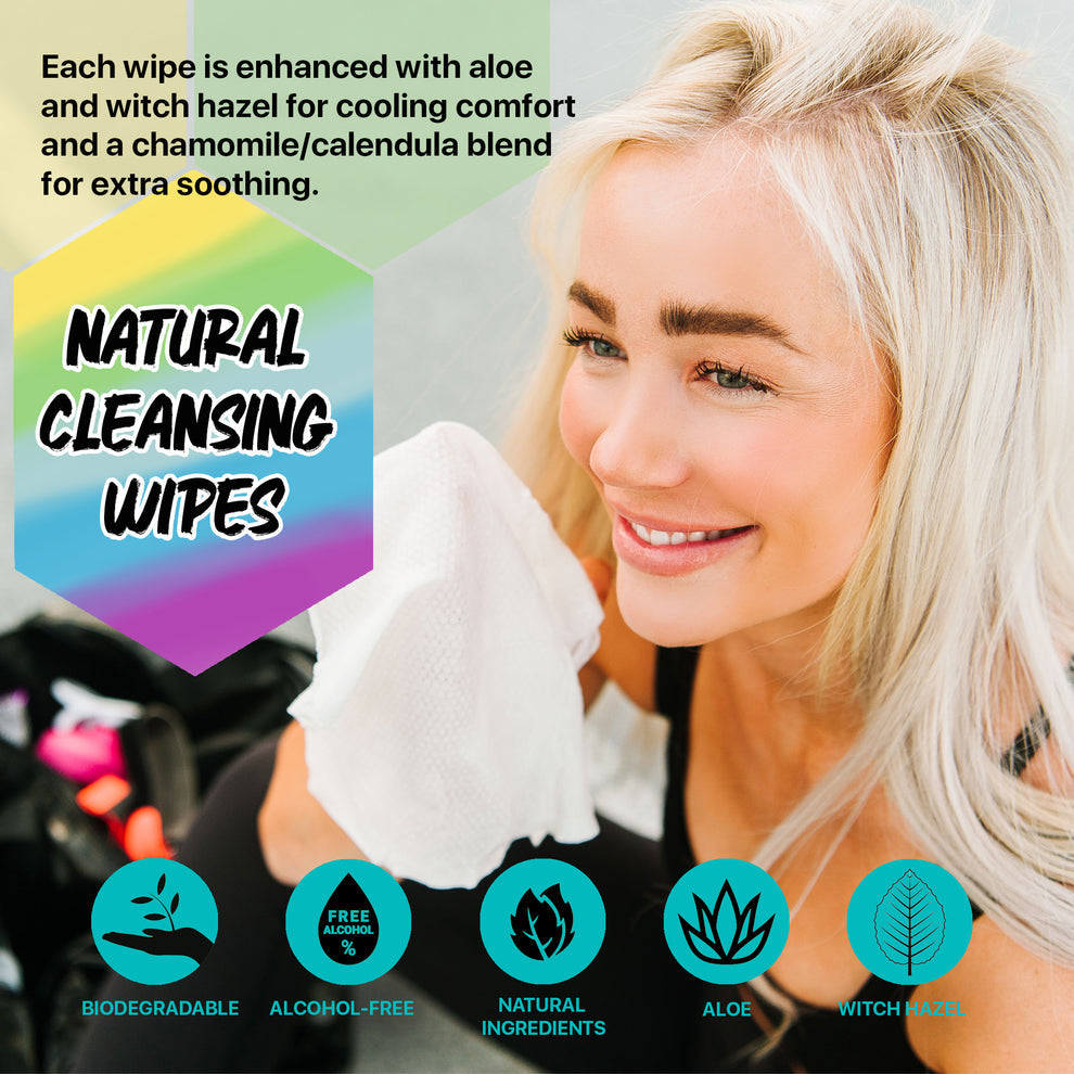 KLEAN FREAK Body Wipes - 12 Pack