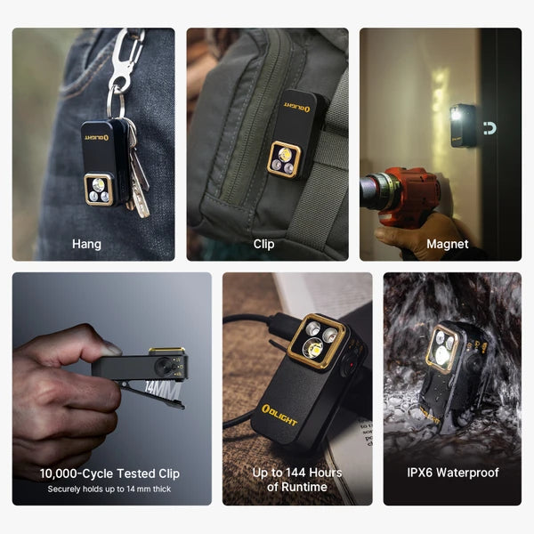 OLIGHT Oclip Pro S / Oclip Pro Multifunctional EDC Clip Flashlight