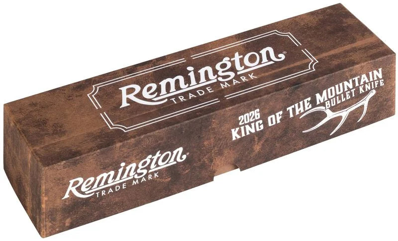 REMINGTON 2026 Bullet Knife - King of the Mountain, Fixed Blade
