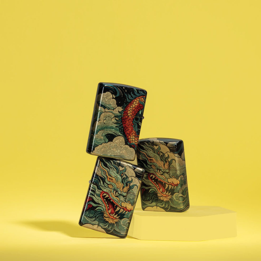 ZIPPO Dragon Fusion Design