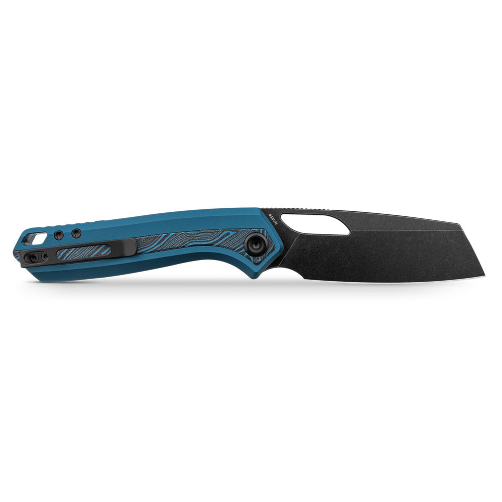VOSTEED Kroc 329 -Top Liner Lock (3.29" S35VN Blade & Aluminum & Topo G10 Handle) - A1811