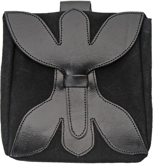 Pakistan Large Medieval Pouch Black