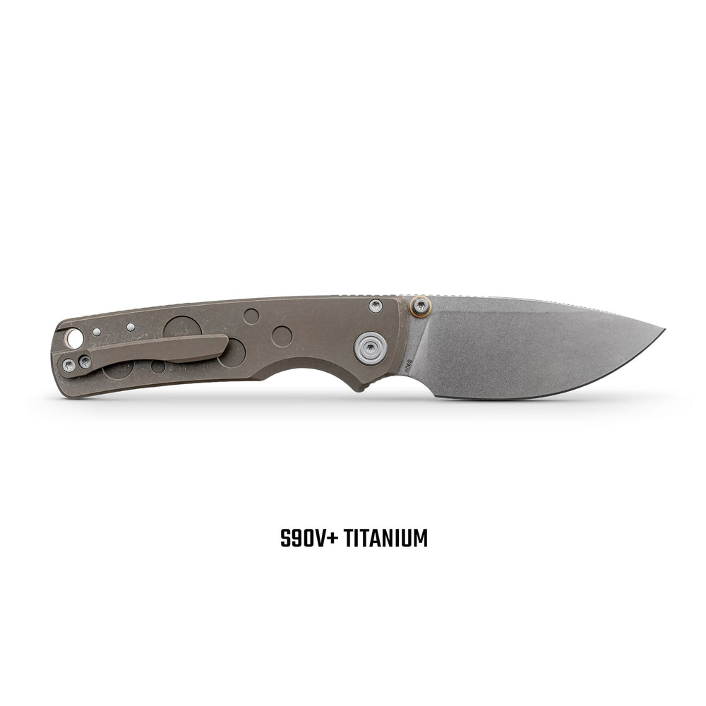 VOSTEED Porcupine TiSlim™ - Top Liner Lock (3.04" S90V Blade & Titanium Handle) - A4807