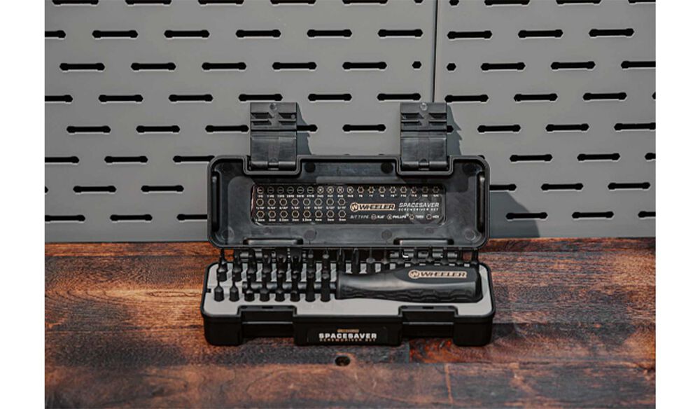 WHEELER 36 Piece Spacesaver Screwdriver Set