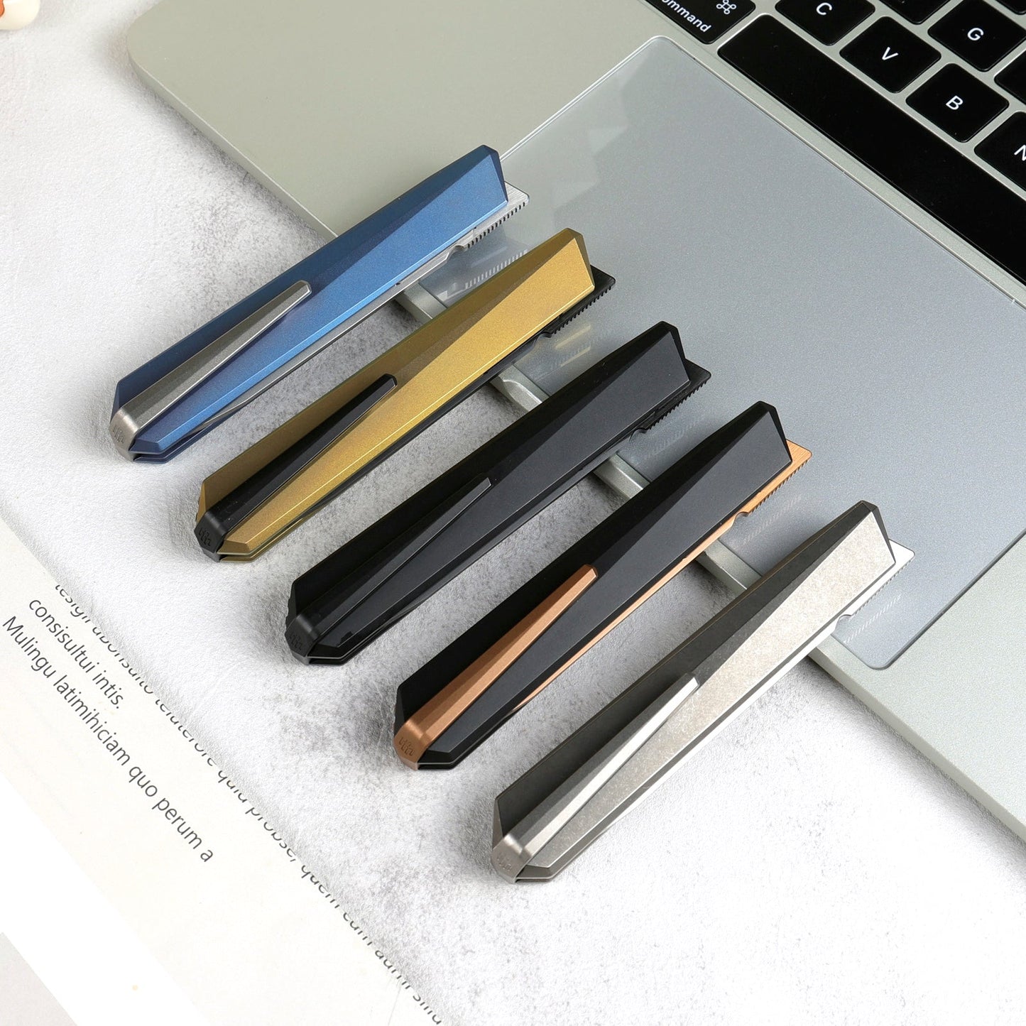 REMETTE RT-ELIGO Knife M390 Blade Titanium Handle Liner Lock Folding Pocket EDC Knife EGA5
