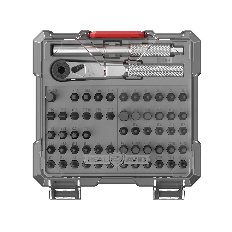 REAL AVID X3T DRIVER 57-PIECE GUNSMITHING BIT SET