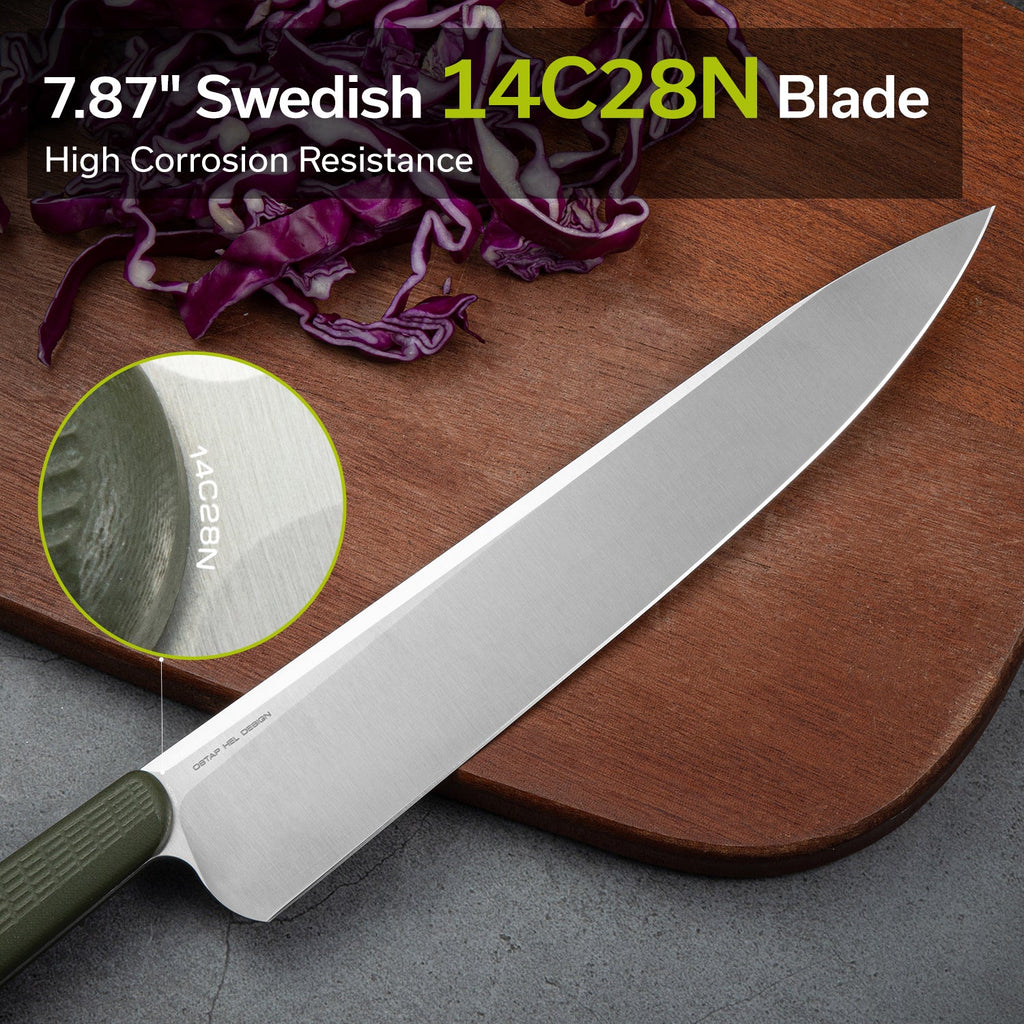 CIVIVI Cibus Chef Knife G10 Handle (7.87" 14C28N Blade) C23048-2