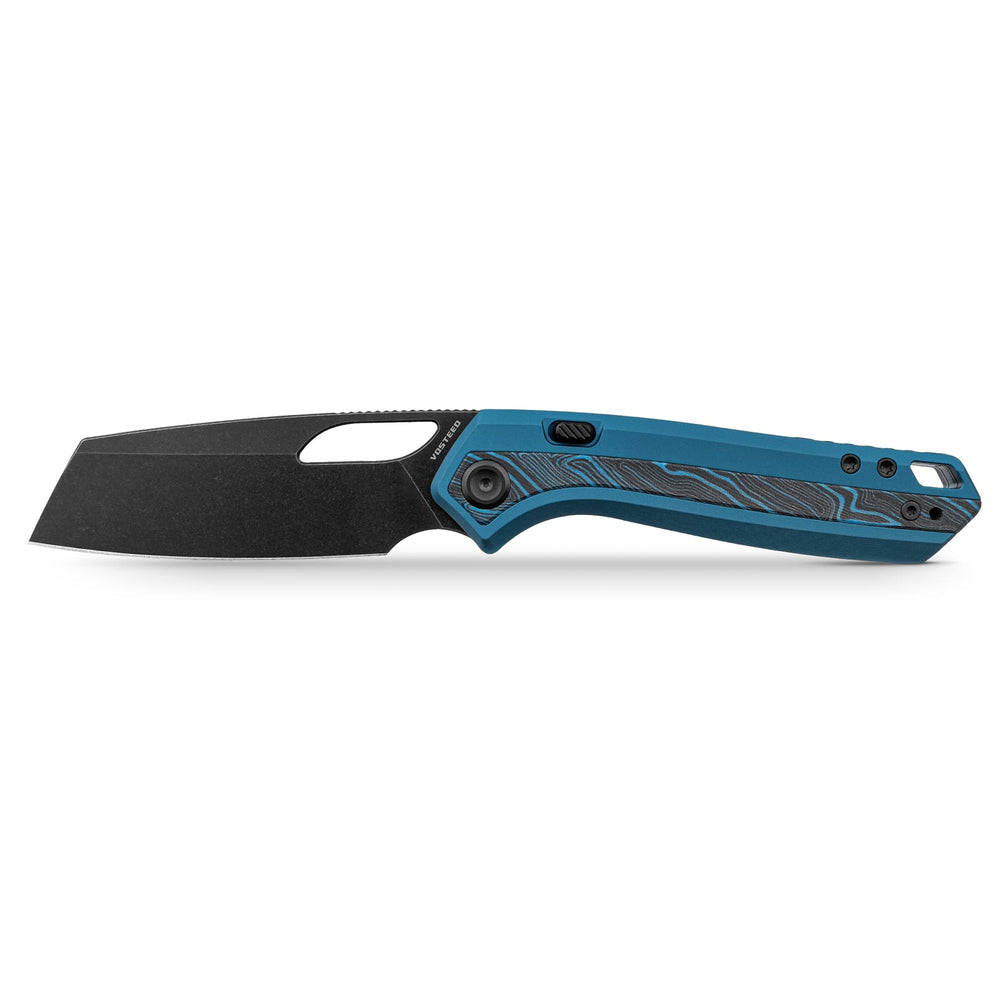 VOSTEED Kroc 329 -Top Liner Lock (3.29" S35VN Blade & Aluminum & Topo G10 Handle) - A1811