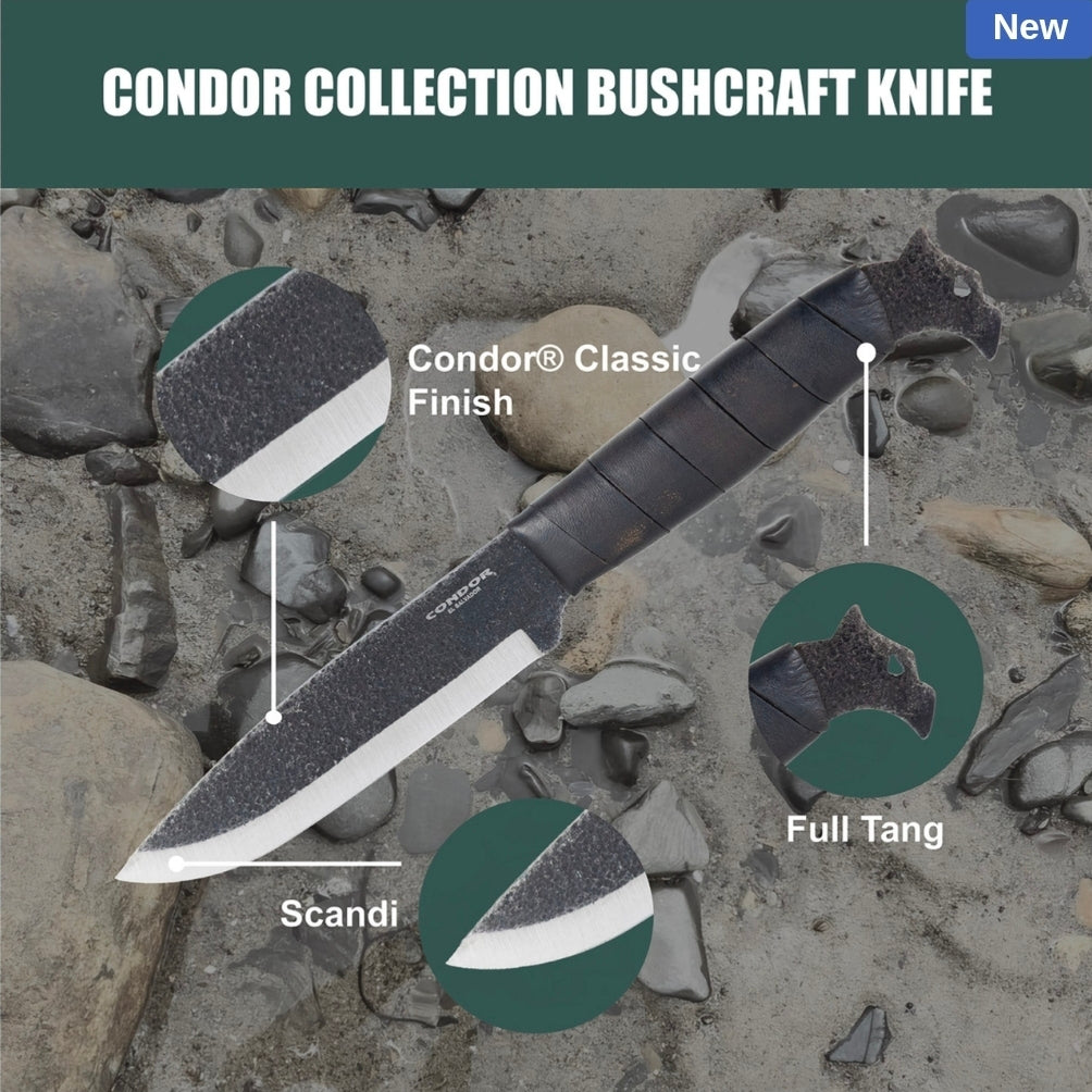 CONDOR COLLECTION BUSHCRAFT KNIFE