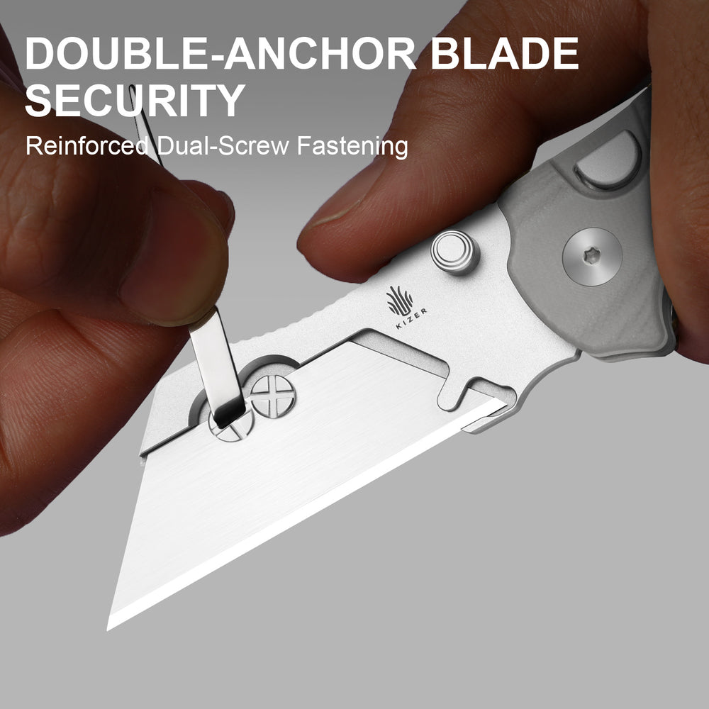 KIZER CUTLERY Sheepdog® Utility Knives | C01C Uti 1 | 5Cr15MoV | G10 | V3488.29JSA1