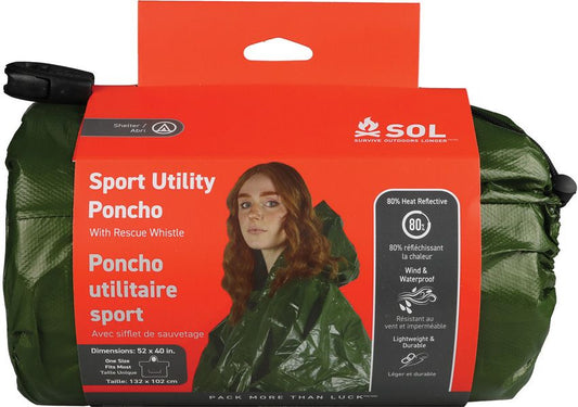 Adventure Medical SOL Sport Utility Poncho