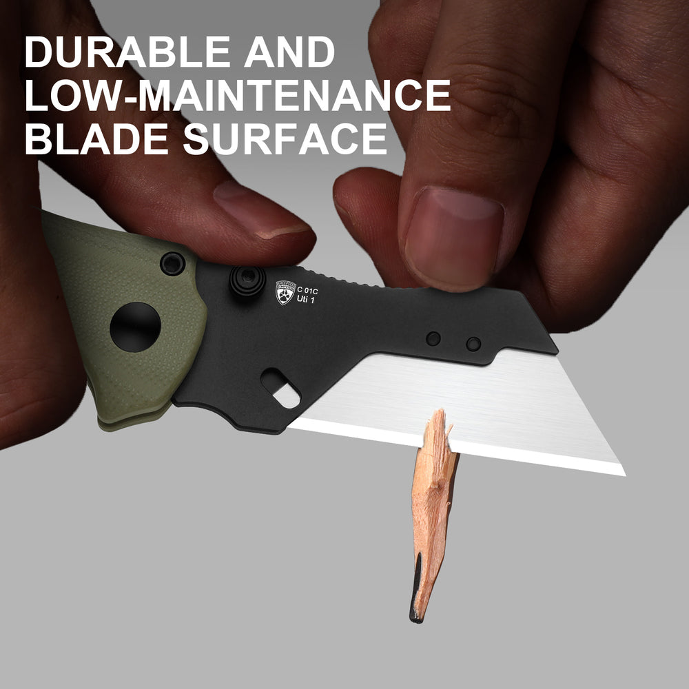 KIZER CUTLERY Sheepdog® Utility Knives | C01C Uti 1 | 5Cr15MoV | G10 | V3488.29JSA2