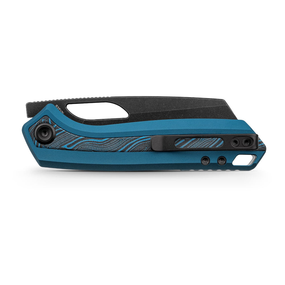 VOSTEED Kroc 329 -Top Liner Lock (3.29" S35VN Blade & Aluminum & Topo G10 Handle) - A1811