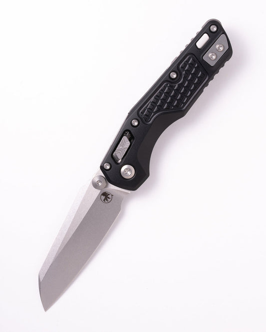 MICROTECH MSI® Mini S/E Stonewash Standard Frag Aluminum (210M-10FR)