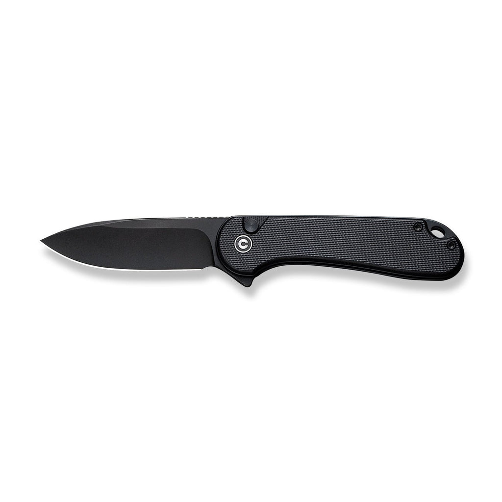 CIVIVI Button Lock Elementum II Flipper Knife G10 Handle (2.96" Nitro-V Blade) C18062P-1