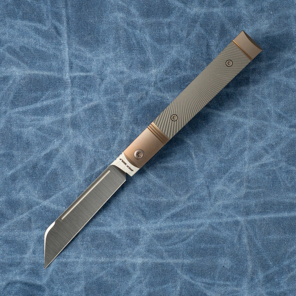 JACK WOLF KNIVES Feelbetter Jack - Titanium Starburst