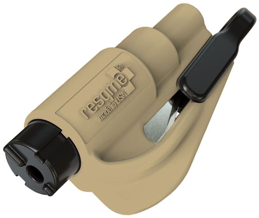 resqme® Car Escape Tool, Seatbelt Cutter / Window Breaker