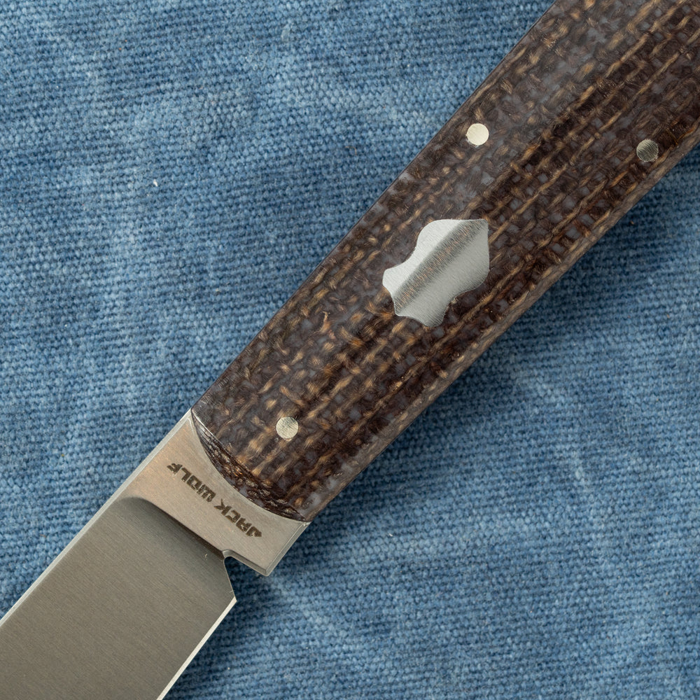 JACK WOLF KNIVES Gateway FIXedc - Vibe Jute Bison