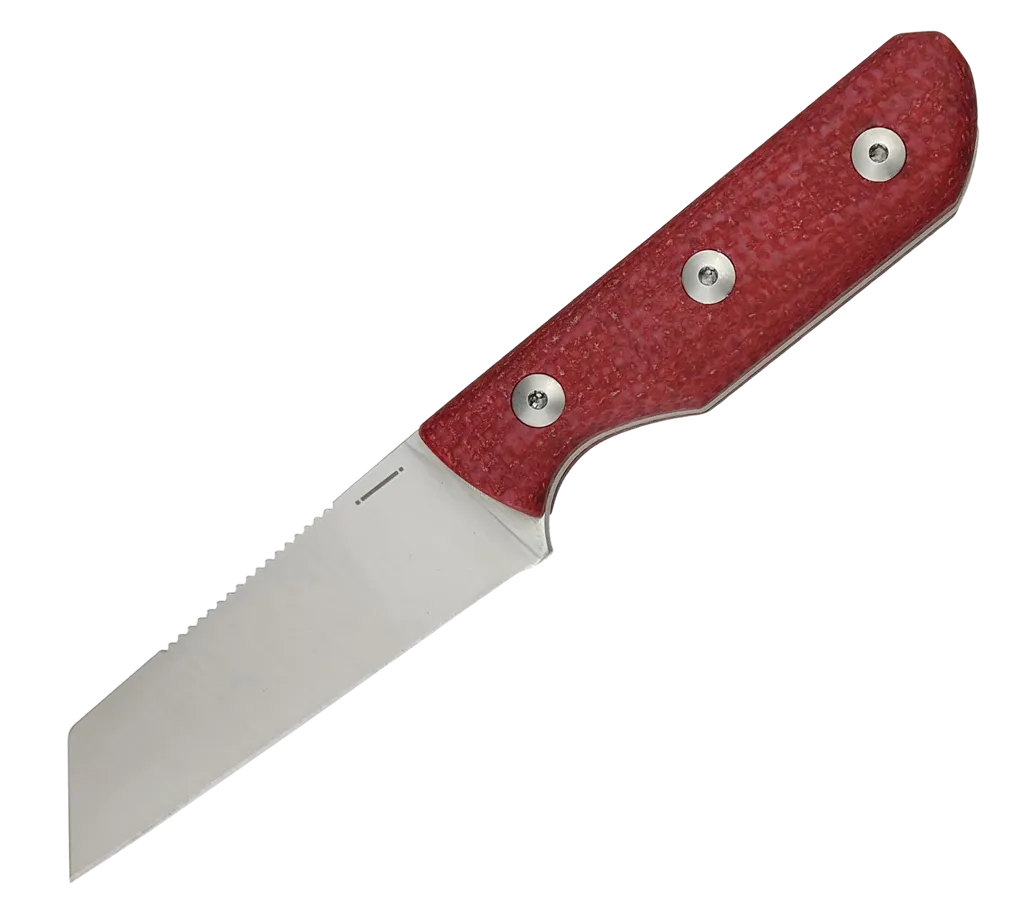STRAIGHT LINE Scorer Red Burlap Micarta