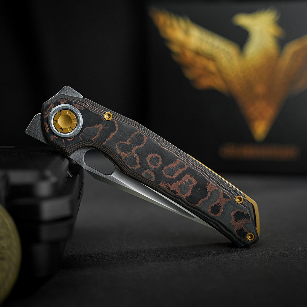 VOSTEED Thunderbird V- Vanchor Lock® (3.46" M390 Blade & FatCarbon Handle) - A0321