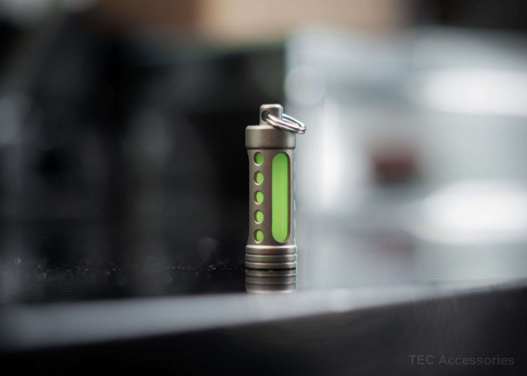 TEC-T9 Titanium Embrite™ Glow Fob