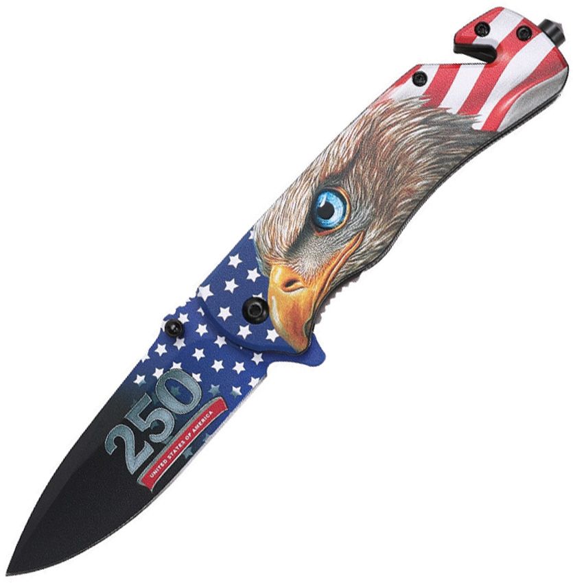 MTech Linerlock A/O 250th Eagle