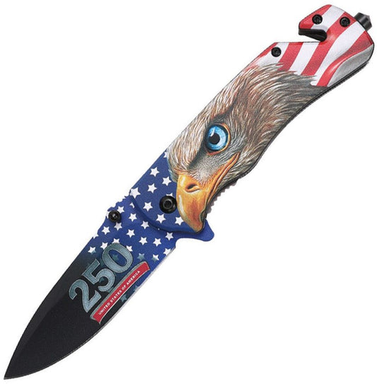 MTech Linerlock A/O 250th Eagle