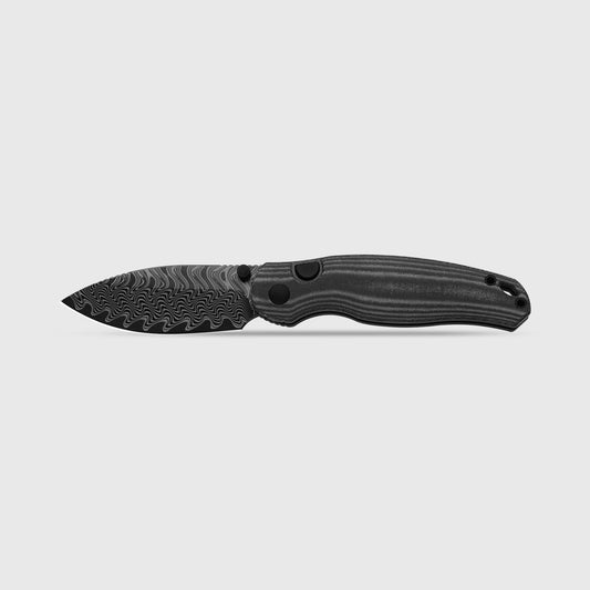 KIZER CUTLERY Phoca BD | Damascus | Norplex UltreX™ Micarta | Button Liner Lock