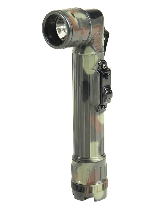 MIL-TEC® FLECKTARN MEDIUM LED ANGLEHEAD FLASHLIGHT