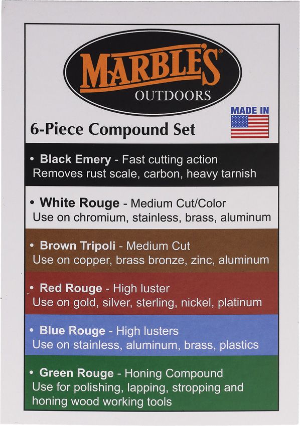 Marbles Red Rouge Compund