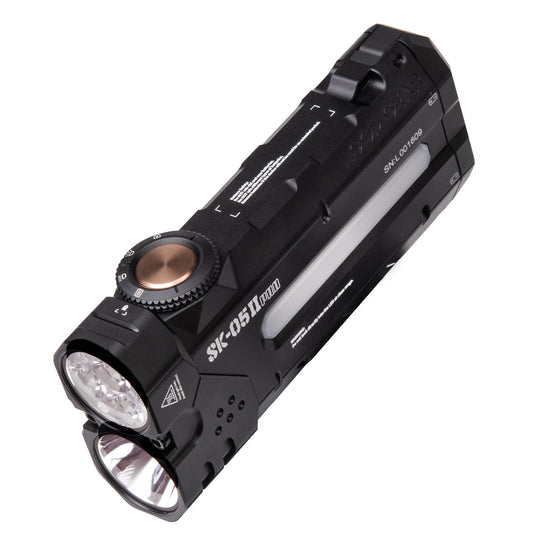 LOOP GEAR SK05 Pro 2 Black Flat LED Flashlight