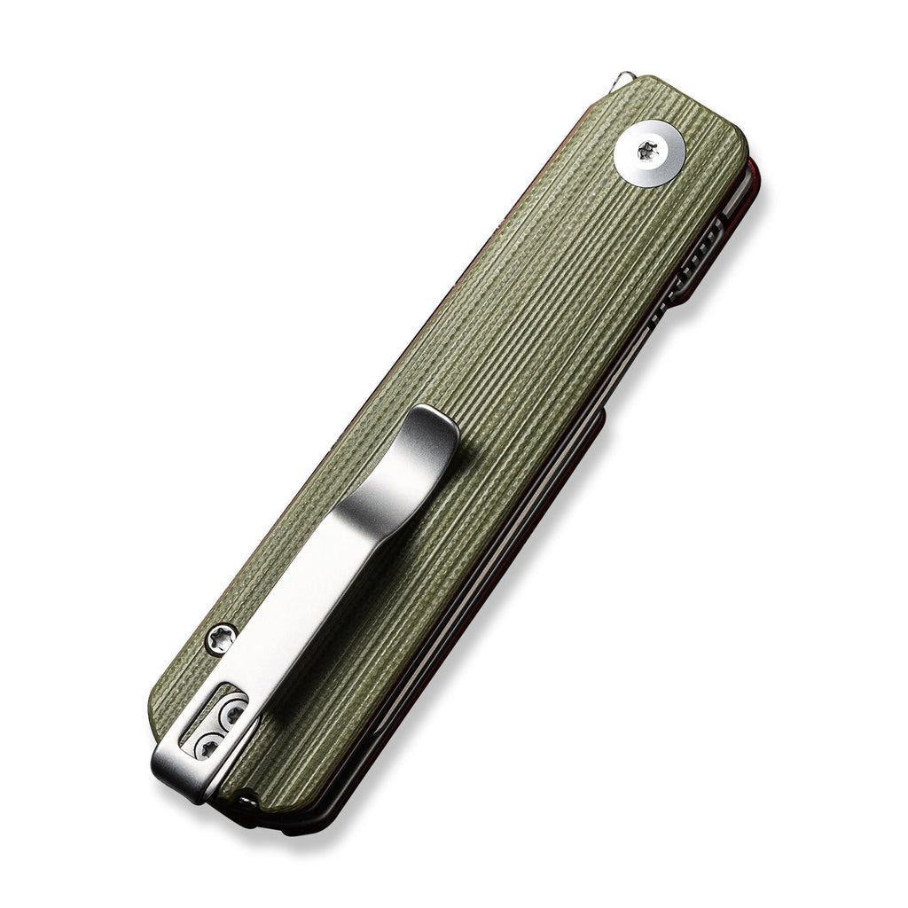 CIVIVI Sendy Flipper Knife G10 Handle (2.83" Nitro-V Blade) C21004B-1