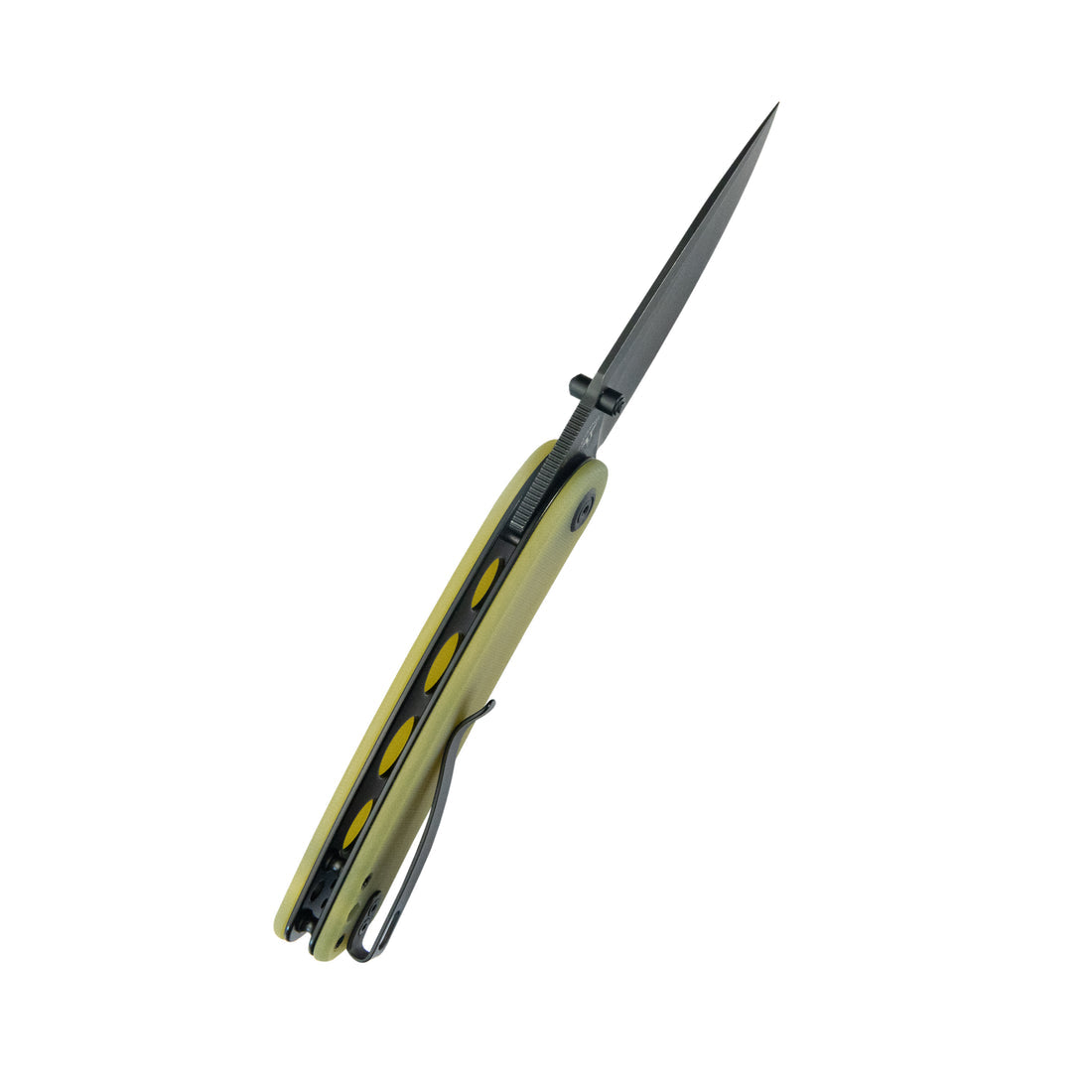 KUBEY Momentum Linerlock Translucent Yellow KU344O