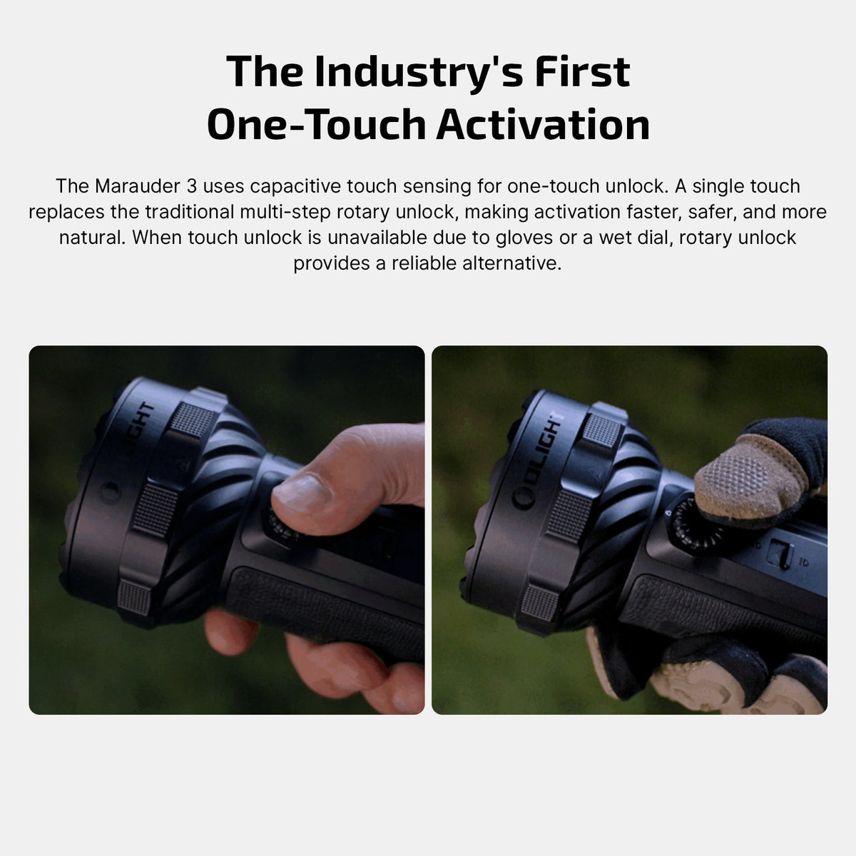 OLIGHT Marauder 3 - 25,000 Lumen Rechargeable Flashlight