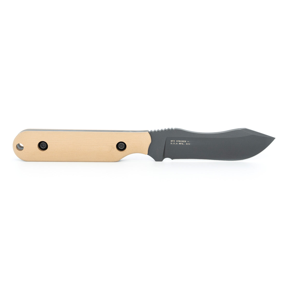 CIVILWARE Striker USA Fixed Blade - Coyote Brown / Black