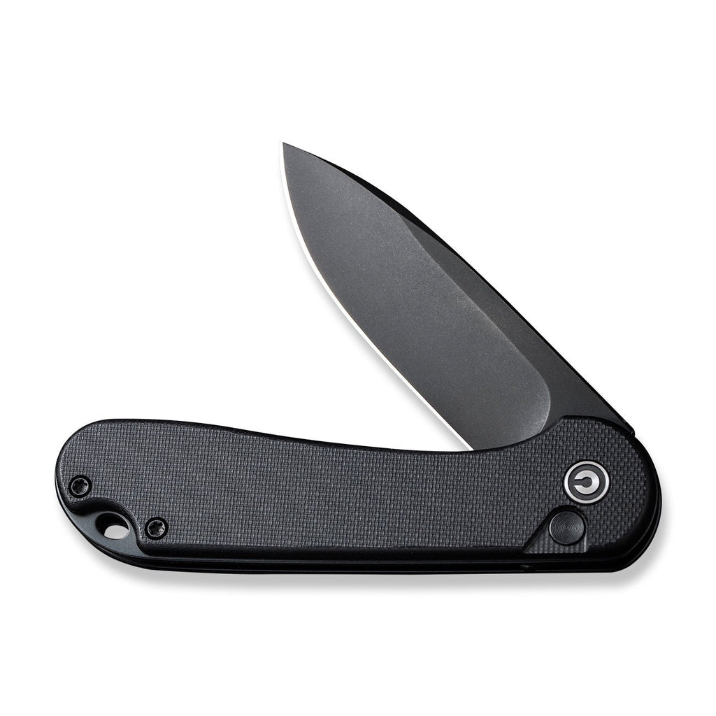 CIVIVI Button Lock Elementum II Flipper Knife G10 Handle (2.96" Nitro-V Blade) C18062P-1