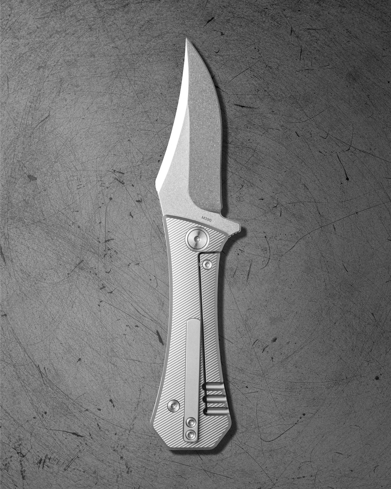 AUXILIARY MANUFACTURING Coffin Bowie - M390 + Titanium - Deadhead