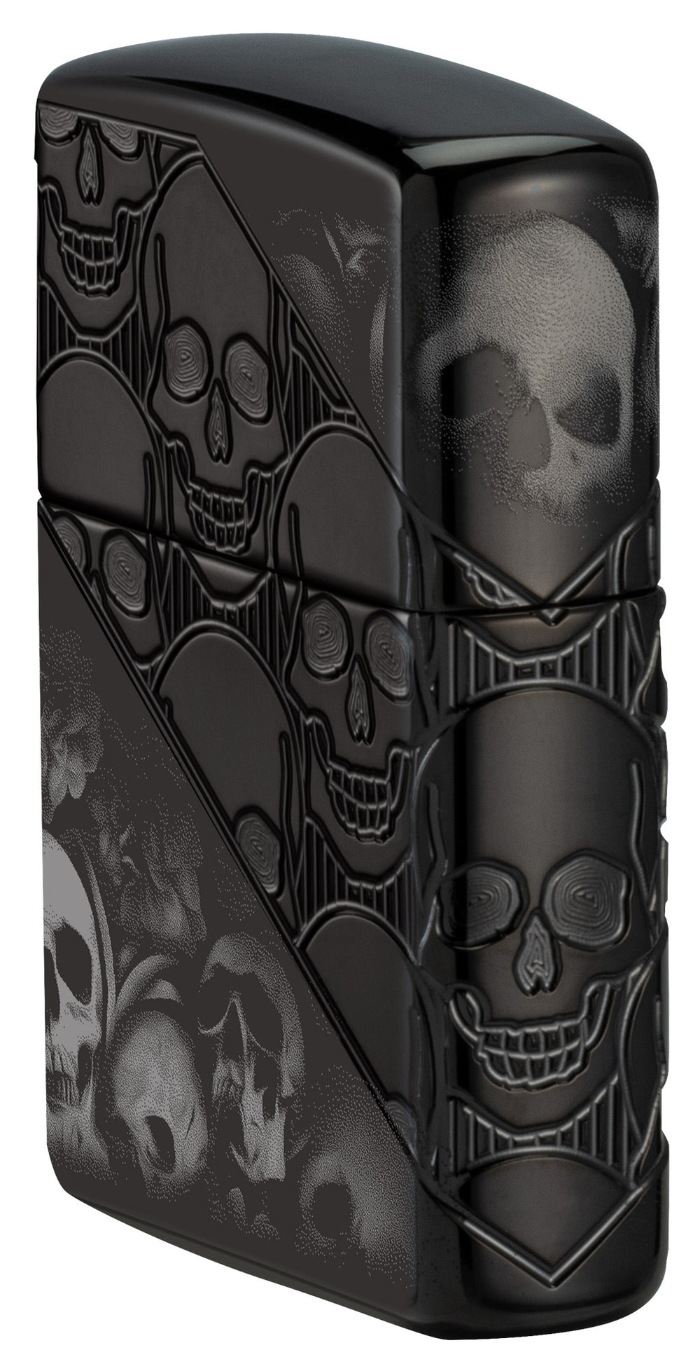 ZIPPO Skull Collage Design