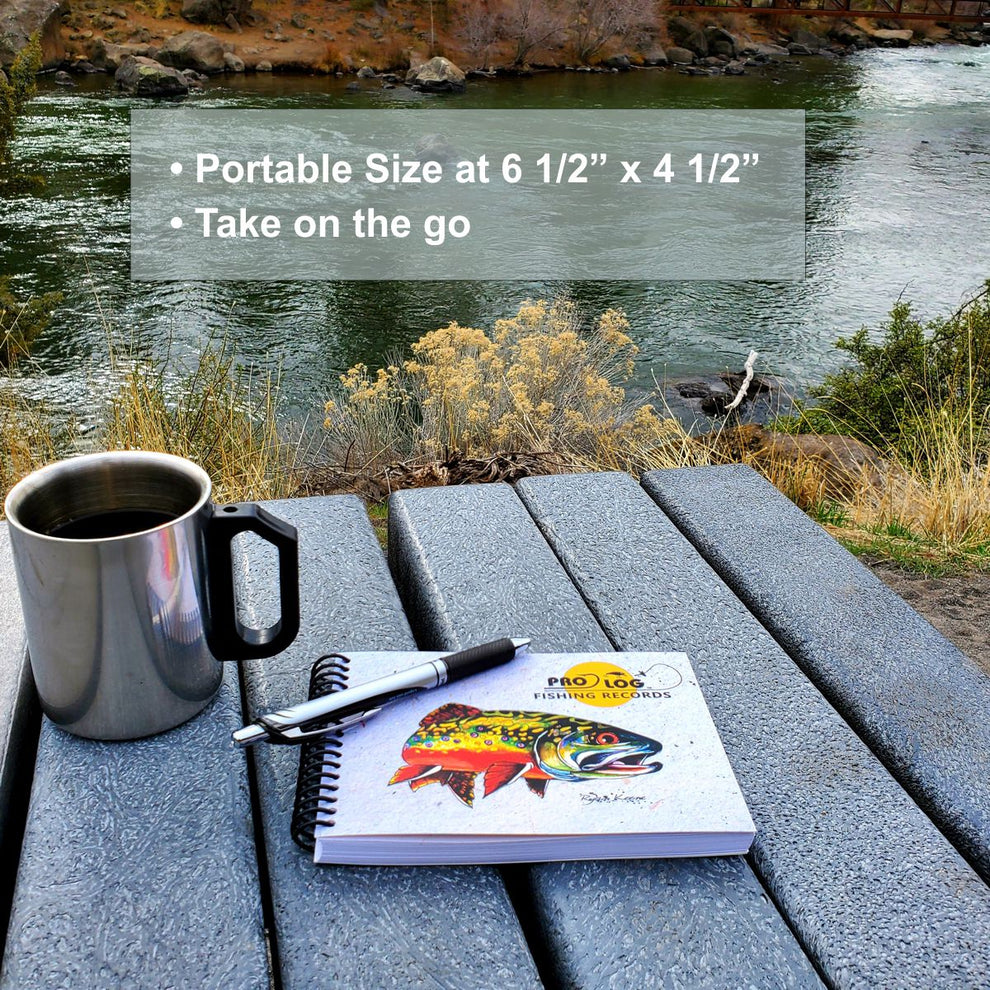 ProKnot Pro-log Fishing Records Log Book - Brook Trout Cover