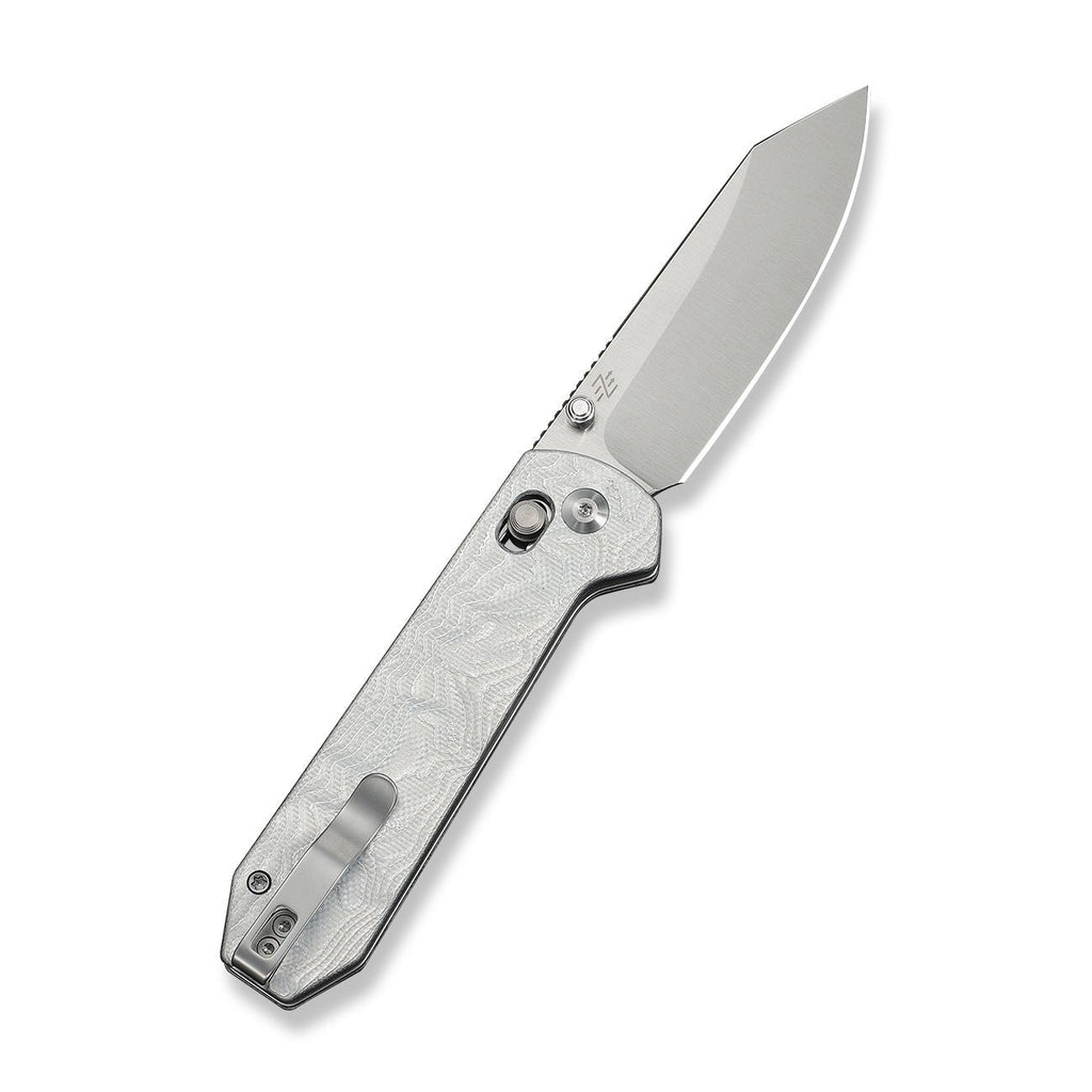 CIVIVI Over Yonder Thumb Stud & Crossbar Lock Knife G10 With Aluminum Foil Handle (3.35" 14C28N Blade) C25027-2