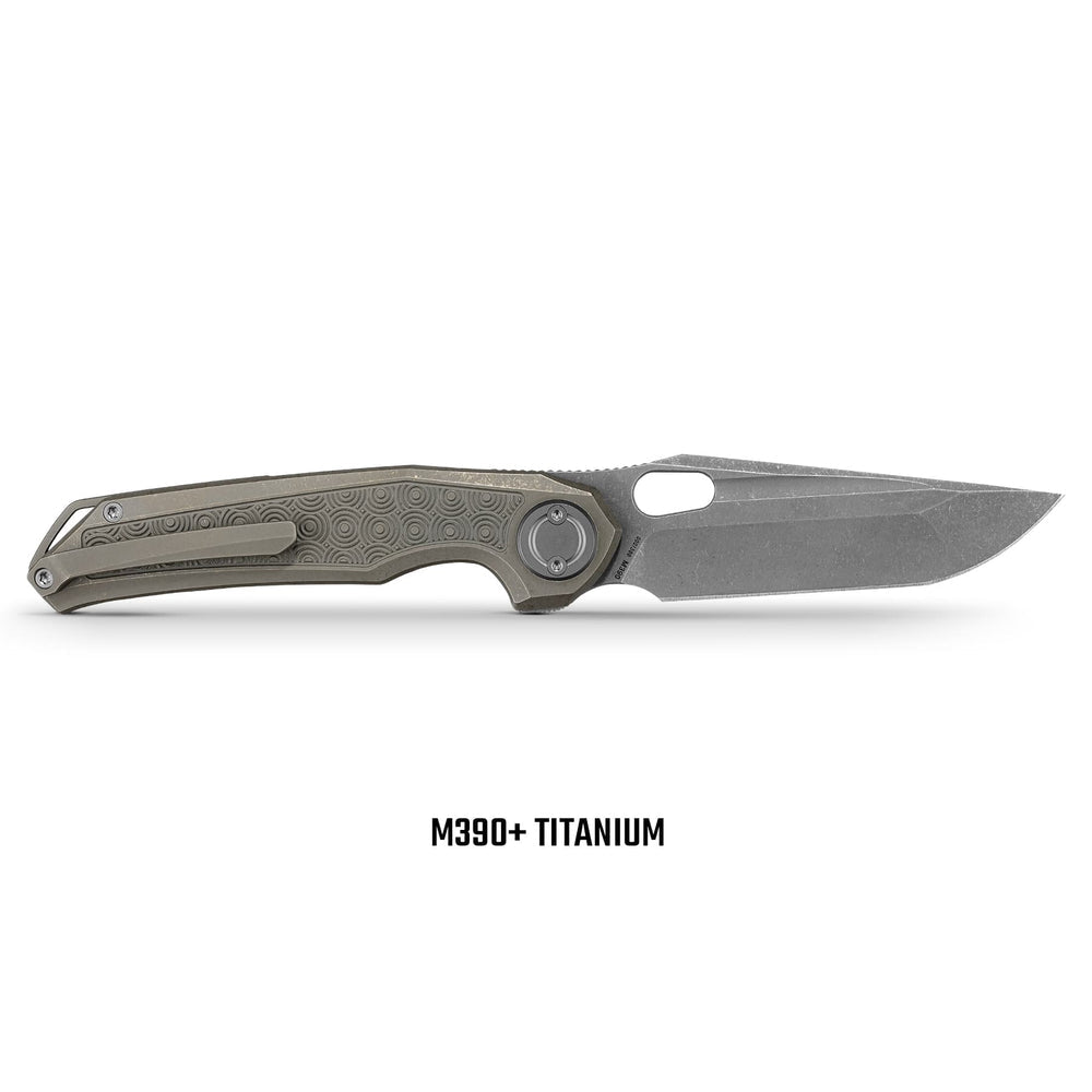 VOSTEED Thunderbird V- Vanchor Lock® (3.46" M390 Blade & Titanium Handle) - A0325
