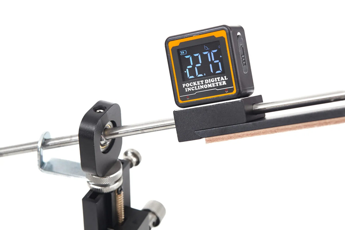 SHARPI SYSTEM knife sharpening system with protractor