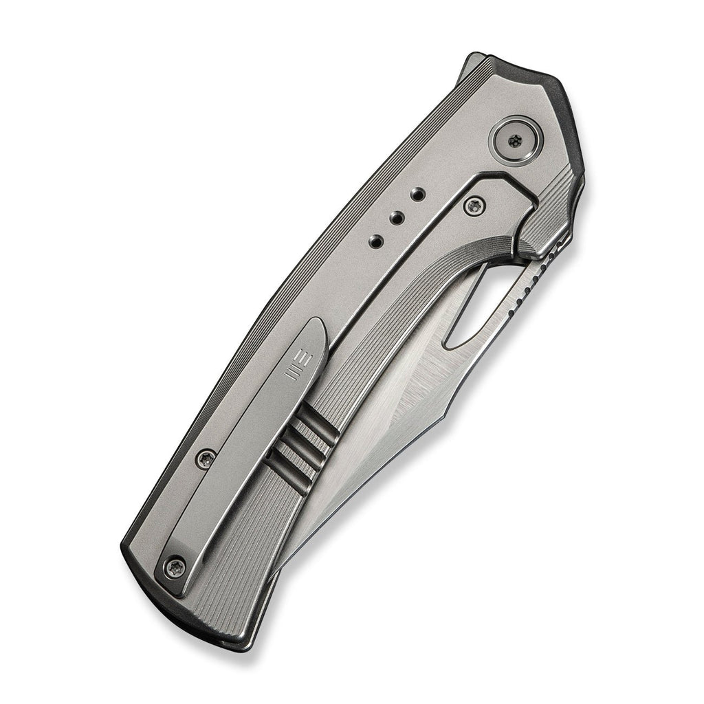 WE KNIFE CO LTD Nefaris Flipper & Thumb Hole Knife Titanium Handle (3.48" CPM 20CV Blade) WE22040FA-1