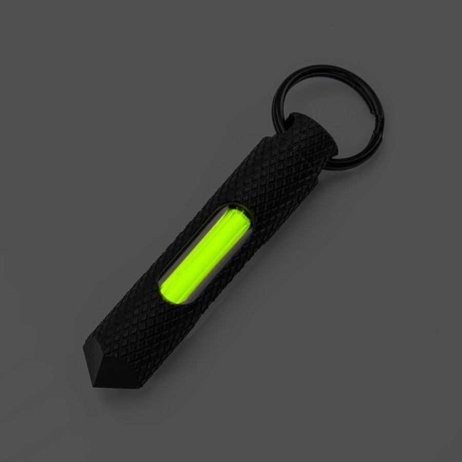 GLOW RHINO The Knurled Edition Glow Fob (GREEN)