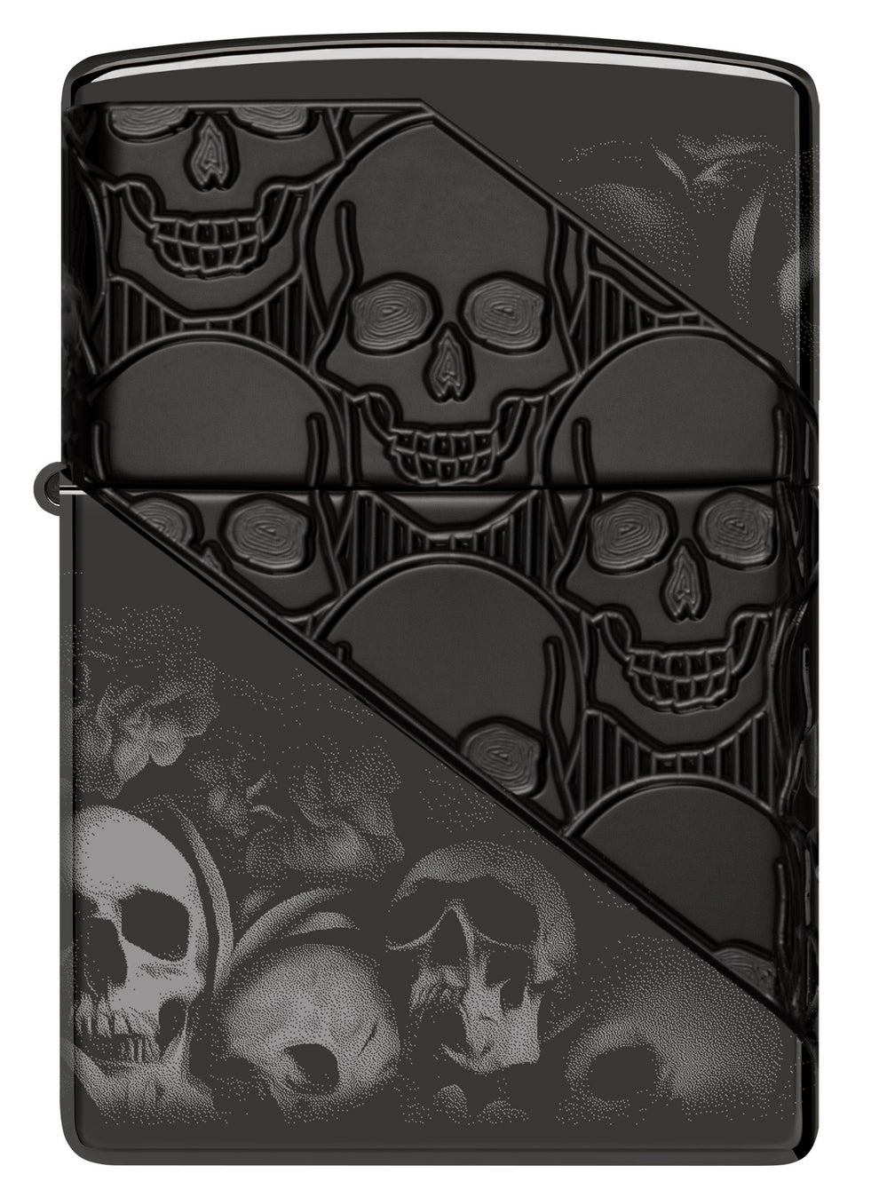 ZIPPO Skull Collage Design