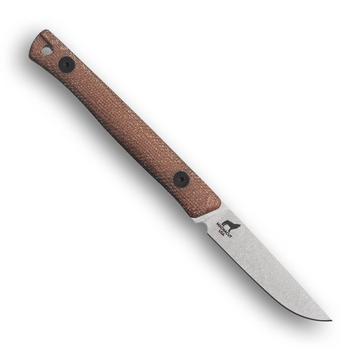 REIFF KNIVES DRAKE (MagnaCut, Stonewashed, Natural Canvas Micarta)